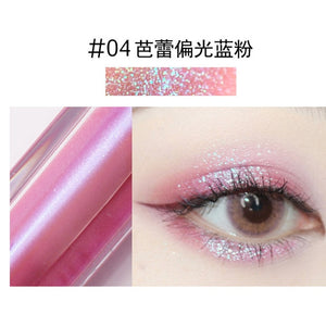 LIquid Eye shadow Pearl light Flash film Brilliant Pearl light Highlight Flash powder Lying silkworm juice