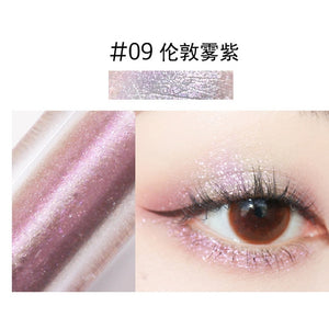 LIquid Eye shadow Pearl light Flash film Brilliant Pearl light Highlight Flash powder Lying silkworm juice