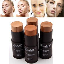 Load image into Gallery viewer, Makeup Face Foundation Full Cover Contour Face Concealer Base Primer Moisturizer Hide lemish Bronzer Concealer Stick консилер