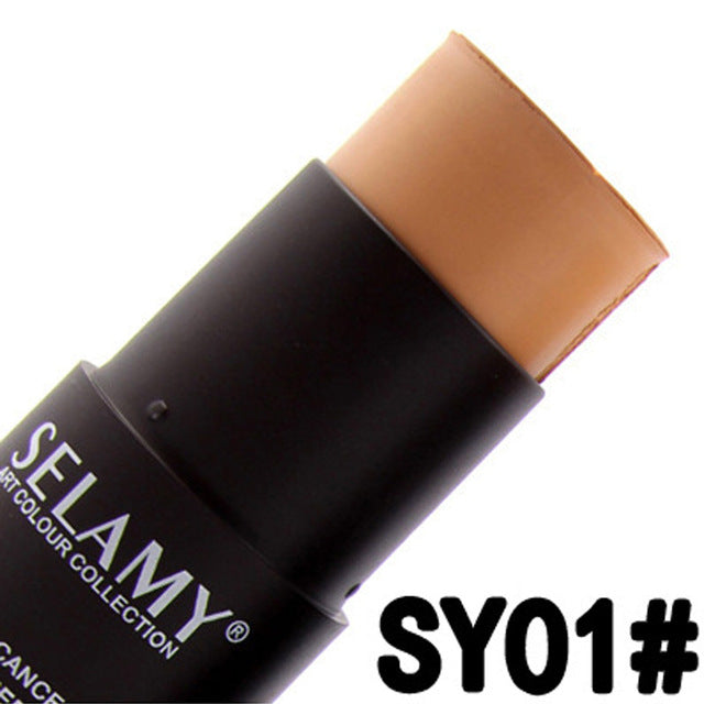 Makeup Face Foundation Full Cover Contour Face Concealer Base Primer Moisturizer Hide lemish Bronzer Concealer Stick консилер