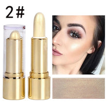 Load image into Gallery viewer, Eye Shadow Highlighter Stick Shimmer Glitter Bronzer Cream Face Colour High-Light Brighten Easy to Wear Single Color Make Up