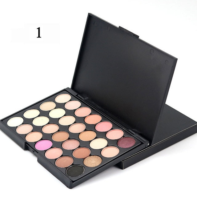 40 Color Matte Eyeshadow Palette Earth Color Shimmer Glitter Earth Eye Shadow Power Set Cosmetic Makeup Tools Make Up