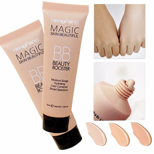 Liquid Smooth Concealer Primer BB CC Cream Lasting Full Cover Waterproof Face Whitening Foundation BB Cream Base Makeup TSLM2