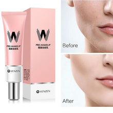 Load image into Gallery viewer, 30ml VENZEN W Primer Make Up Shrink Pore Primer Base Smooth Face Brighten Makeup Skin Invisible Pores Concealer Korea Cosmetics