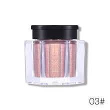 Load image into Gallery viewer, UCANBE 8 Colors Glitter Eye Shadow Loose Powder Diamond Shine Eyeshadow Pigment Sparkle Beauty Holographic Makeup Metallic Nude