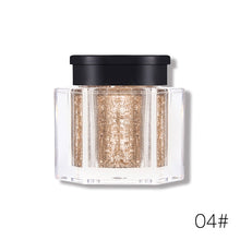 Load image into Gallery viewer, UCANBE 8 Colors Glitter Eye Shadow Loose Powder Diamond Shine Eyeshadow Pigment Sparkle Beauty Holographic Makeup Metallic Nude