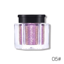 Load image into Gallery viewer, UCANBE 8 Colors Glitter Eye Shadow Loose Powder Diamond Shine Eyeshadow Pigment Sparkle Beauty Holographic Makeup Metallic Nude