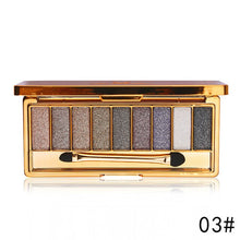 Load image into Gallery viewer, Professional Eye Shadow Pallete Makeup 9 Colors Diamond Bright Glitter Shiny Eyeshadow Make Up Palette Waterproof With Brush