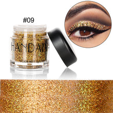 Load image into Gallery viewer, HANDAIYAN Holographic Glitter Sequins Eye Shadow + Eye Prime Shimmer Diamond Face Body Shiny Skin Festival Makeup TSLM1