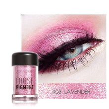 Load image into Gallery viewer, FOCALLURE Glitter Eye Shadow Powder Pigment Easy To Wear Professional Eye Makeup Shimmer Loose Powder Eyeshadow