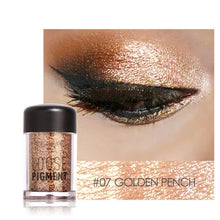 Load image into Gallery viewer, FOCALLURE Glitter Eye Shadow Powder Pigment Easy To Wear Professional Eye Makeup Shimmer Loose Powder Eyeshadow